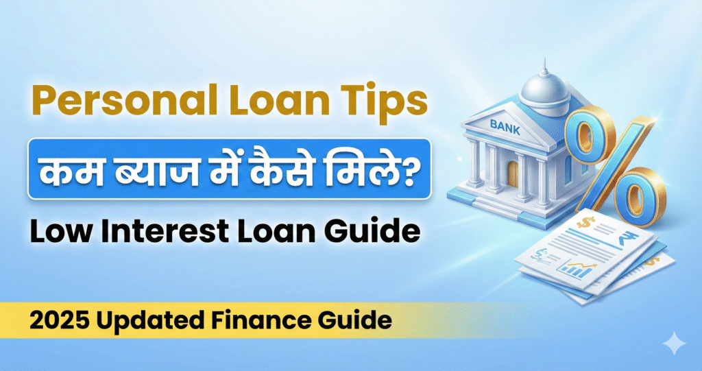 How to take Personal Loan at Low Interest